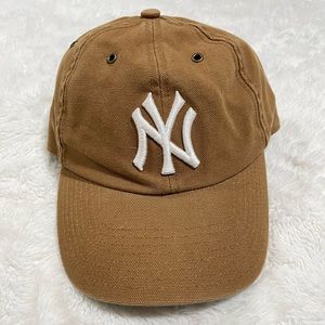 Brown ‘47 Carhartt New York Yankee baseball hat